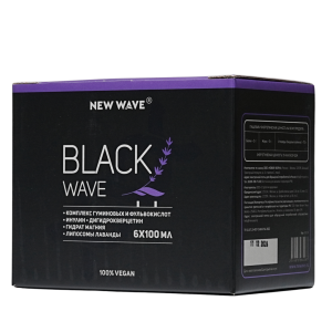 Напиток Black Wave, 6х100 мл