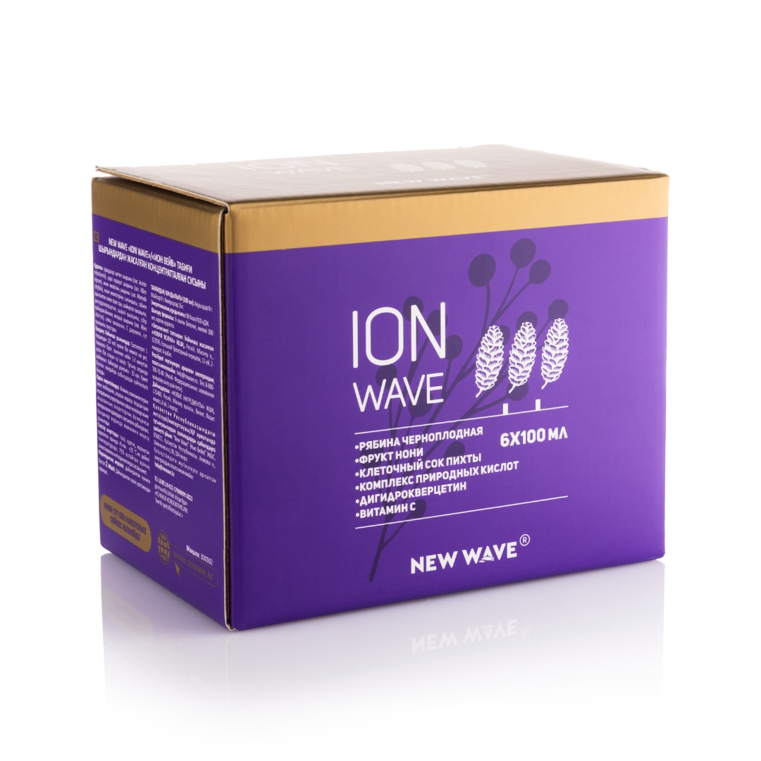 0 КОНЦЕНТРИРОВАННЫЙ НАПИТОК ИЗ НАТУРАЛЬНЫХ СОКОВ "ION WAVE"/"ИОН ВЕЙВ" — изображение 1